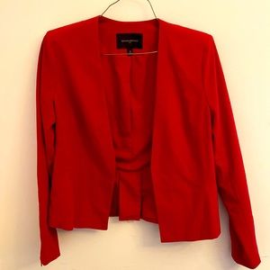 Women’s red banana republic blazer